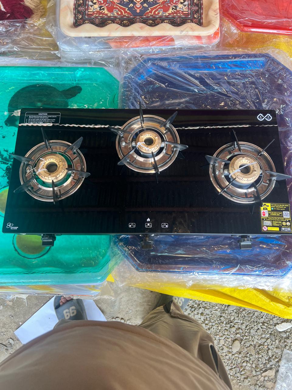 3 Burner Gas
