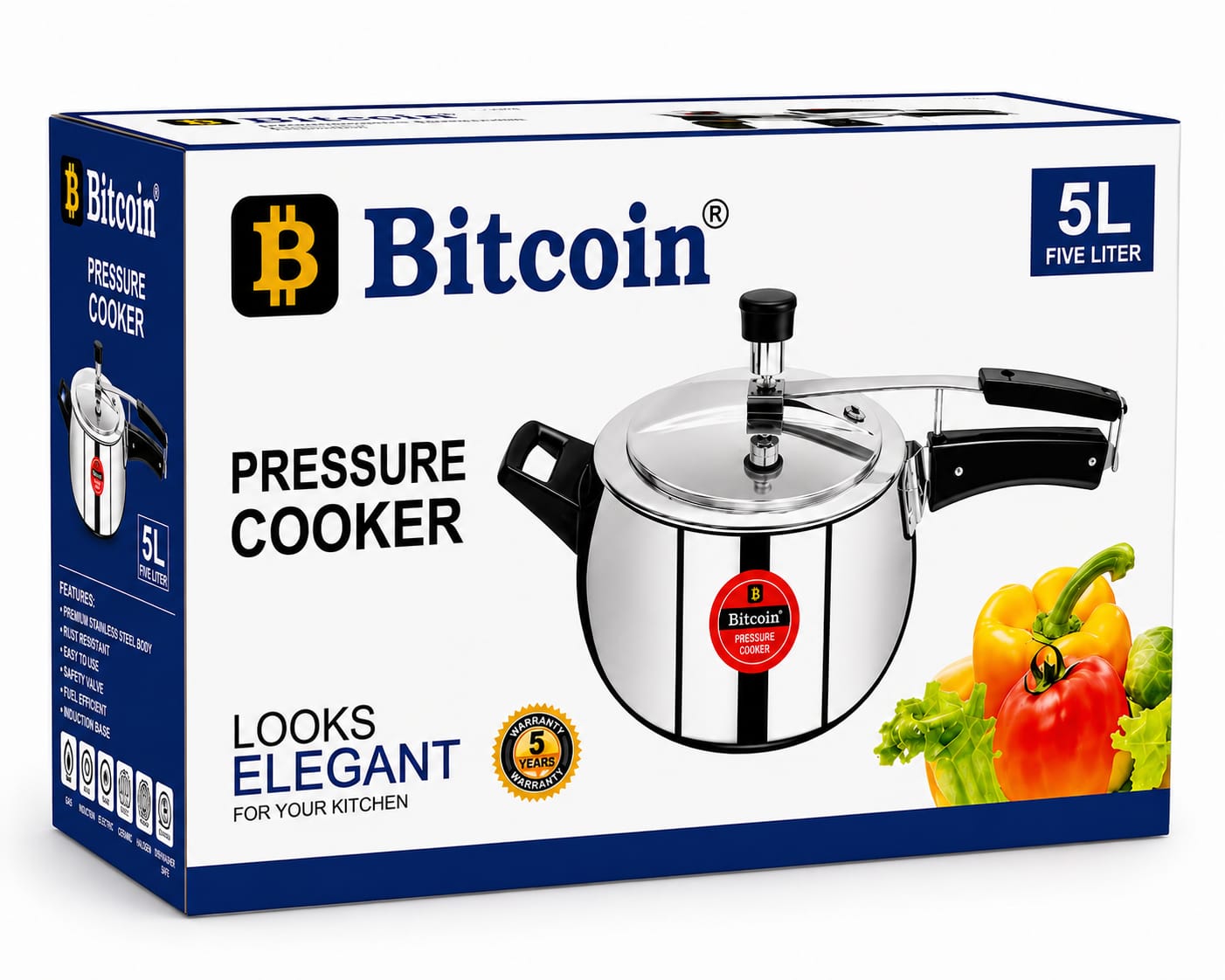 5Ltr Bitcoin Preasure