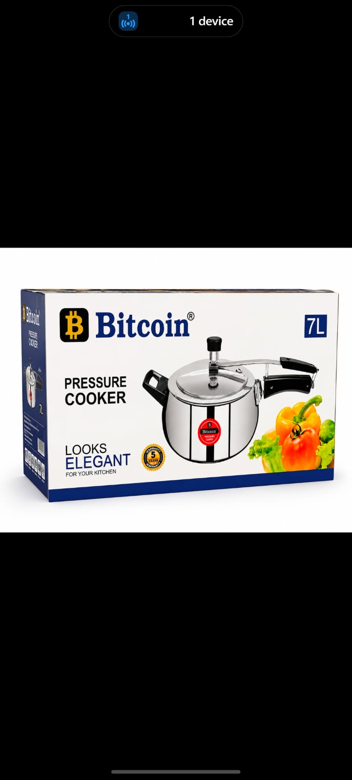 7Ltr Bitcoin Preasure