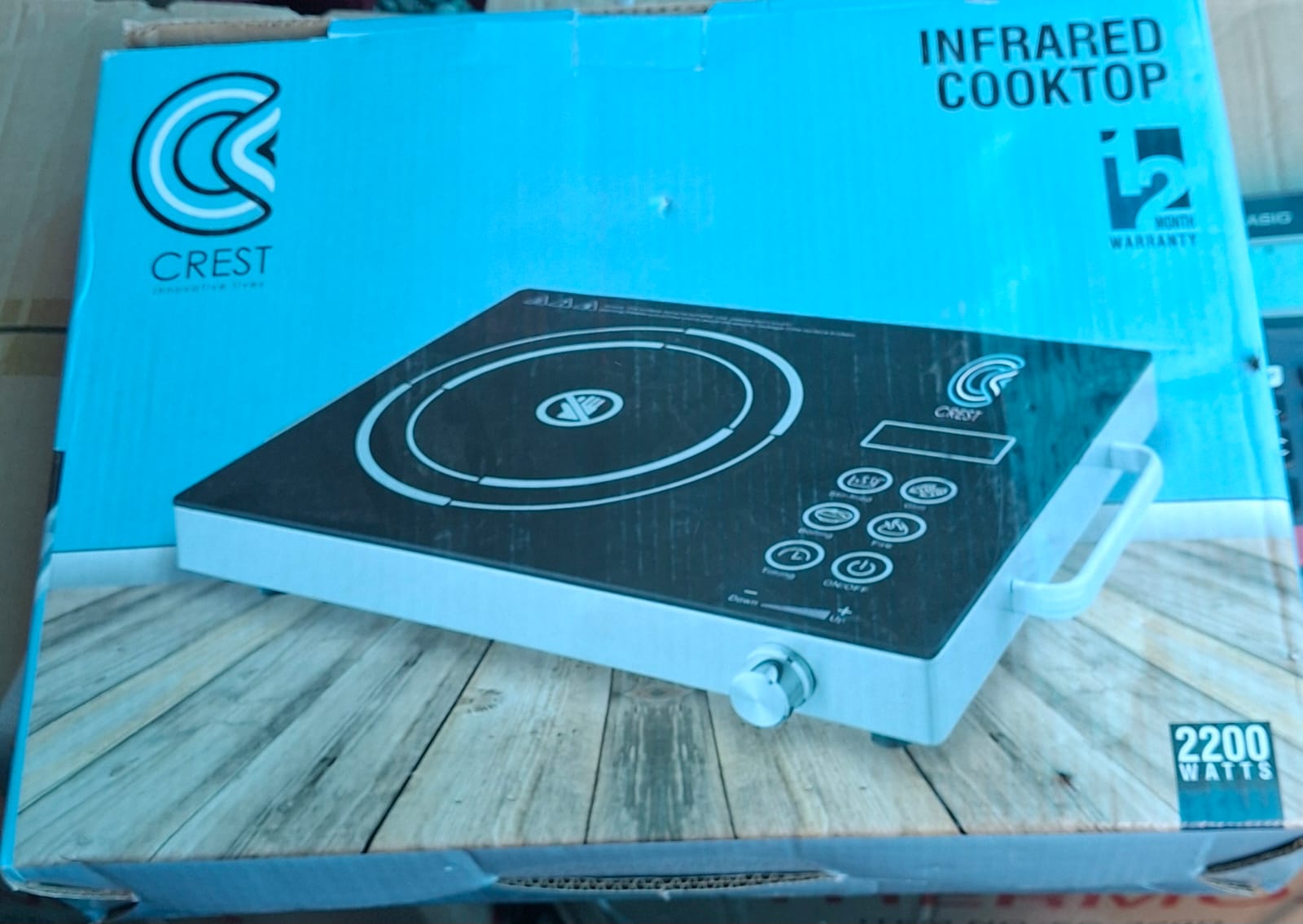 Infraead Cook Top Crest 2200 Watt