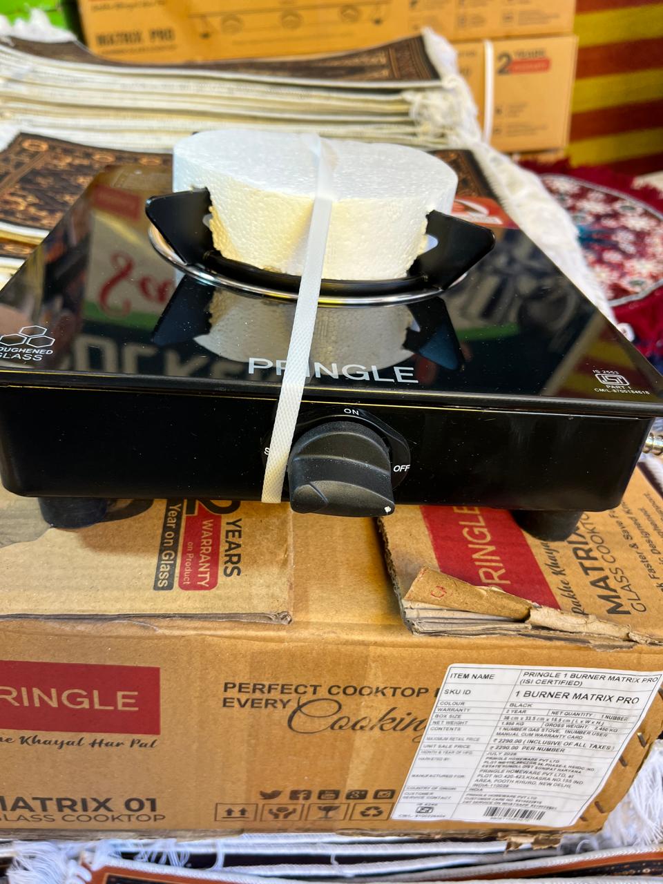 1 Burner Gas Pringle
