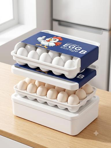 Egg Treys 2Ps Capsity 30 Egg