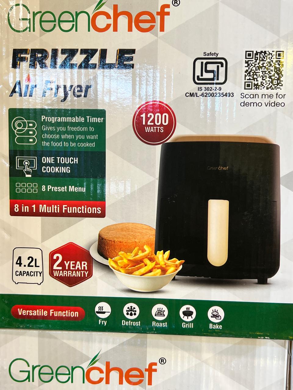 Air Friyer Green Chef 6560