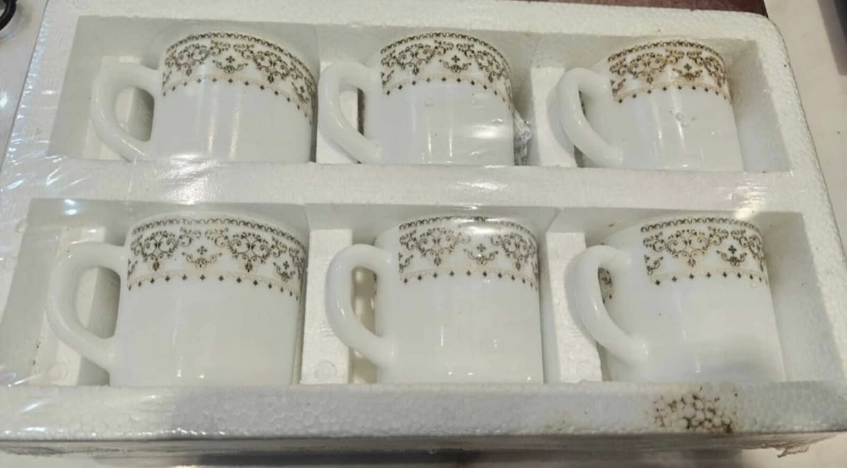 Cello 6 Pc Mug Set